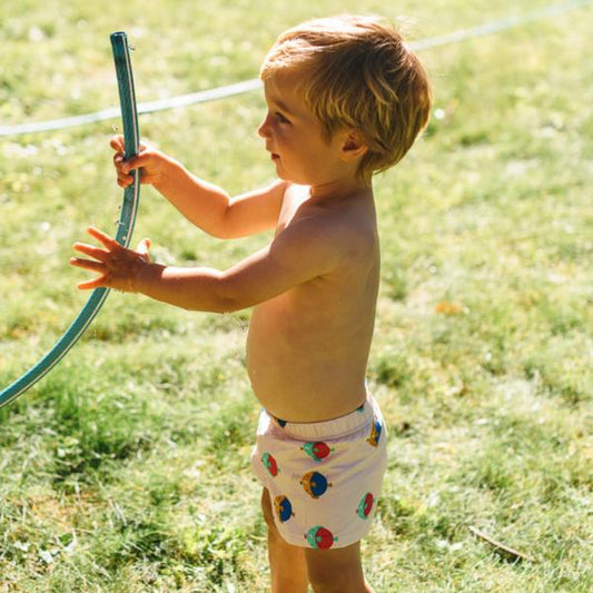 Bañador Boxer Lycra Peces Globo Güito