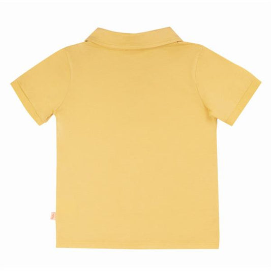 Polo Guito Golden Haze Amarillo 100% Algodón