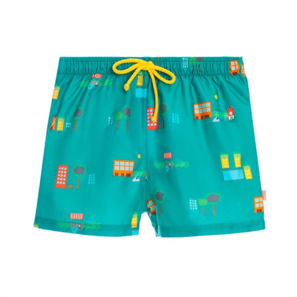 Bañador Boxer Secado Rápido Ciudad Verano Güito