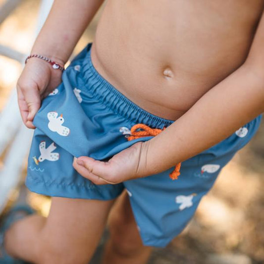 Bañador Boxer Secado Rápido Gaviotas Güito