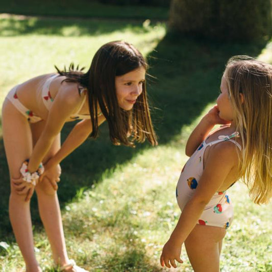 Bikini Niña Peces Globo Güito