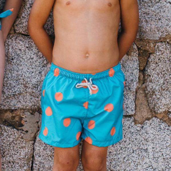 Bañador Boxer Secado Rápido Lunares Grandes Güito